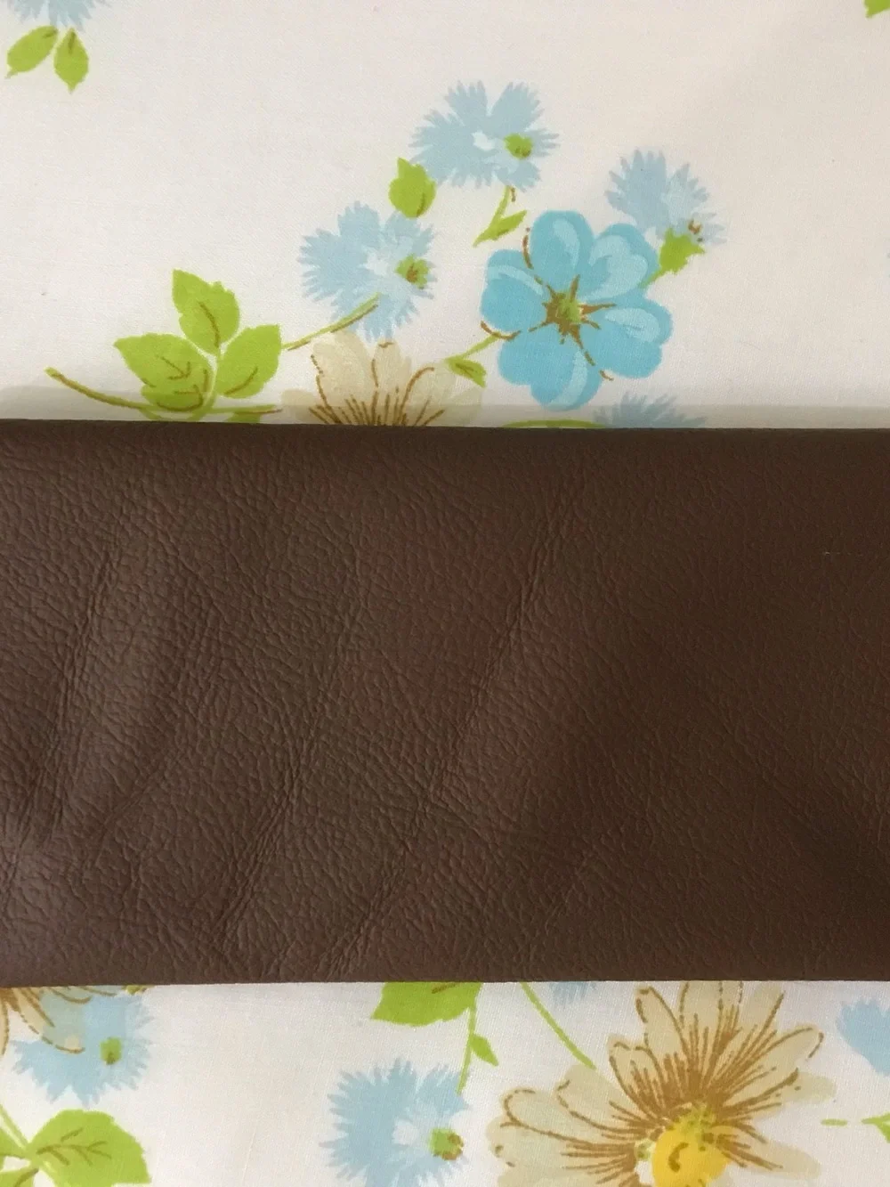 Handmade Genuine Brown Leather Passport Wallet - Slim Travel Organizer